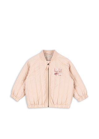 Kitty Bomber Jacket in Cameo Rose
