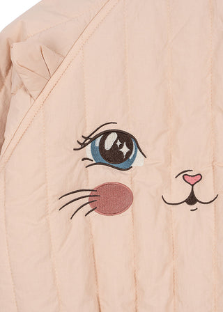 Kitty Bomber Jacket in Cameo Rose
