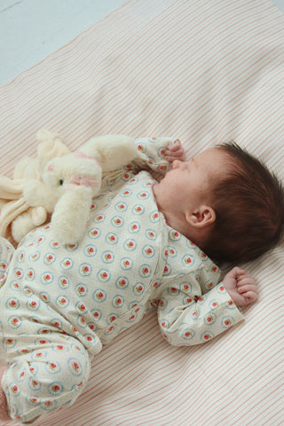 Tulip Print Newborn Onesie
