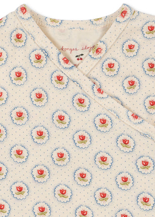 Tulip Print Newborn Onesie
