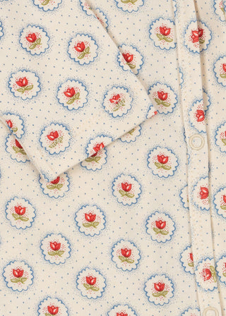 Tulip Print Newborn Onesie
