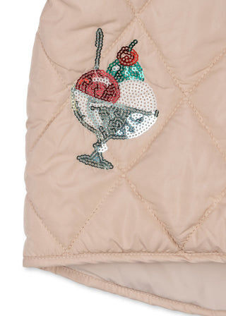 Flora Sequined Gelato Coat
