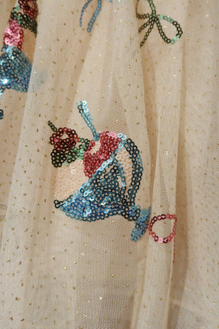 Gelato Sequined Yvonne Puff Dress
