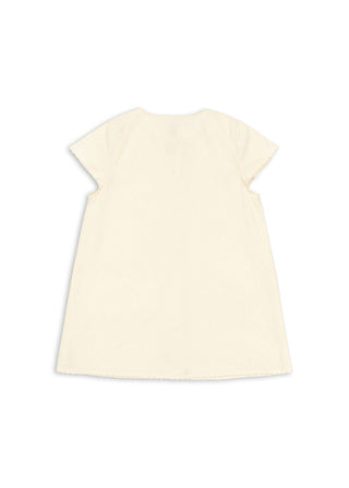 Evia Cherry Button Dress
