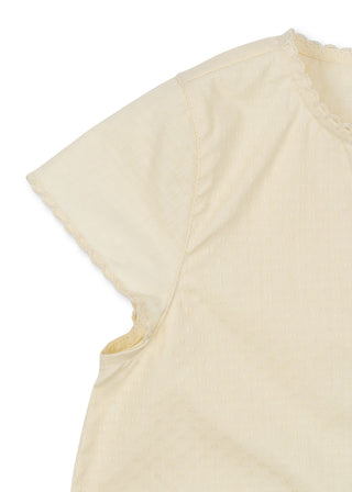 Evia Cherry Button Dress
