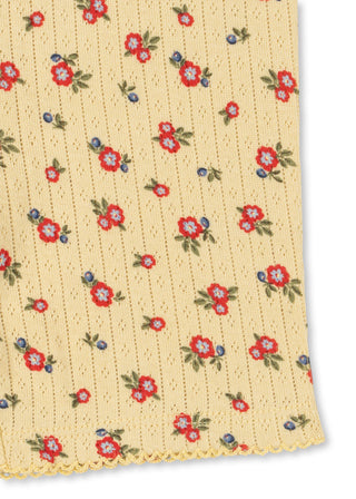 Carmona Pointelle Mini Flower Short
