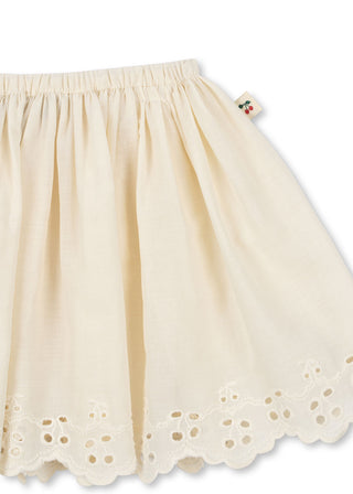 Cherry Eyelet Posey Skirt
