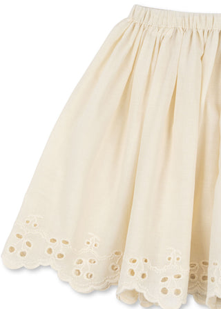 Cherry Eyelet Posey Skirt
