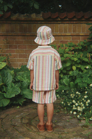 Malibu Stripe Venice Muslin Set
