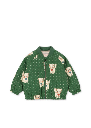Kitty Dot Miao Verde Juno Bomber Jacket
