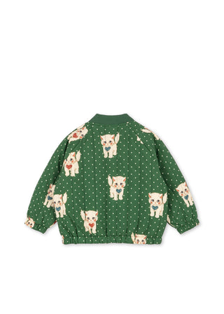 Kitty Dot Miao Verde Juno Bomber Jacket
