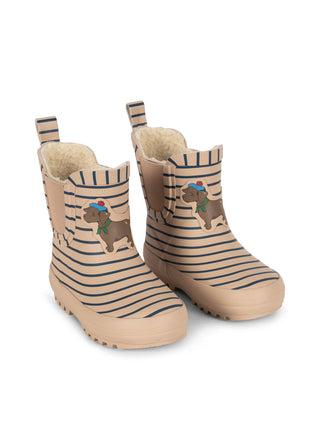 Sherpa Lined Doggie Rainboots
