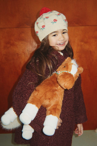 Rose Knit Belou Beret
