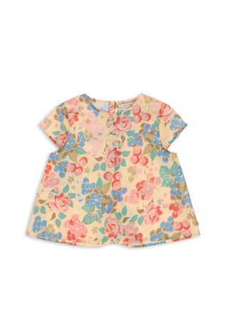 Bloomie Grape Pacey Shirt and Short Set
