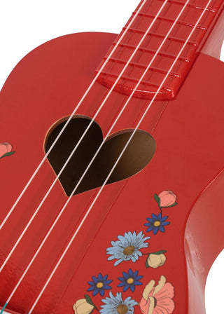 Glossy Flower Ukulele
