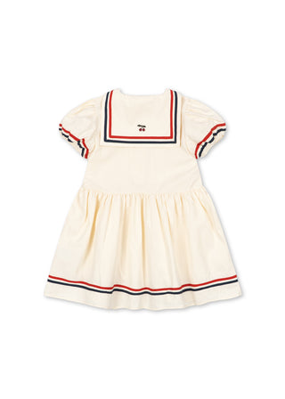 Allie Sailor Dress in Eggnog
