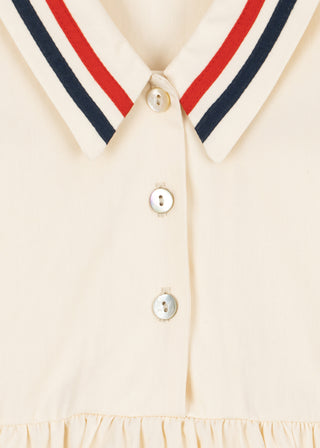 Allie Sailor Dress in Eggnog
